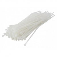 CABLE TIE WHITE 9.0X530 (100PCS)