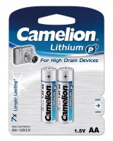 CAMELION LITHIUM AA 1,5V BLISTER (2ST) CAMELION LITHIUM AA 1,5V BLISTER (2ST)