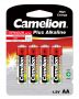 CAMELION PLUS ALKALINE AA/LR6 BLISTER (4PCS) CAMELION PLUS ALKALINE AA/LR6 BLISTER (4PCS)