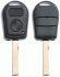 car key bmw empty housing including 2 buttons 1 pc
