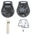 car key nissan empty housing including 2 buttons 1 pc