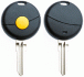car key smart empty housing including 1 button 1 pc