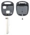 car key toyota empty housing excluding 2 buttons 1 pc