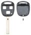 car key toyota empty housing exclusive 3 buttons 1 pc