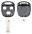 car key toyota empty housing exclusive 3 buttons 1 pc