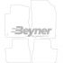 carpet set velours dark grey peugeot 2008 2013 1pc