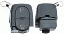 cl de voiture vag boitier vide incluant 2 boutons 1 pc