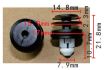 clip bmw oe 51417325082 10st