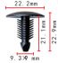clip fiat oe 1301019808 10pc