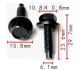 clip fiat oe 6025329 m6x25 r16 hex8 10st