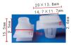 clip honda oe 75315s9a004 10pcs