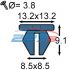 clip honda oe 90676sa7003 10pcs