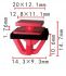 clip hyundai oe 877563e500 10pcs