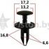 clip mitsubishi oe mr200300 tq696d09 10pcs