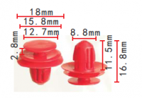 CLIP NISSAN OE: 63848AQ100 (10PC) CLIP NISSAN OE: 63848AQ100 (10PC)