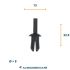 clip opel oe n10032301 a0009903792 20st
