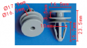 clip opelvauxhaul oe 11569700 10pcs