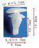 clip toyotalexus oe 72311s5s003 6786712150 909120023 909120028 10pcs