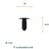 clip vag oe 82386320301c 20st