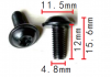 clip vag oe n90944604 10st