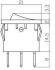 commutateur flashoffflash 12v 10a 1pc