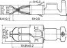 contact ressort plat double non isol ns 051mm2 4863x08 25pc