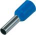 cord end terminalbootlace ferrule blue 50mm l20 20pcs