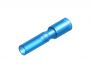 cosse cylindrique femelle avec gaine thermortractable bleu 40 50pc