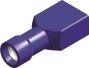 COSSE FEMELLE BLEUE 2,8MM ISOLÉE (5PC)