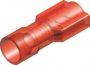 COSSE FEMELLE ROUGE PLATE 6,3MM (50PC)