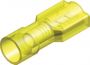 COSSE MÂLE JAUNE 6,3MM (5PC)