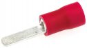 cosses preisolees en pvc embouts plats rouge 30x14 50pc