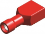 cosses preisolees en pvc standard fullyinsulated female disconnectors rouge 63x08 quadr