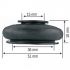 couvre poussiere 155118 audi 1pc