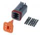 deutsch plug dt046s 6 pole female set 1pc