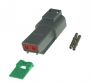 DEUTSCH PRISE DT-04-2P À 2 PÔLES MÂLE SET (1PC)