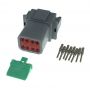 DEUTSCH PRISE DT-04-8P À 8 PÔLES MÂLE SET (1PC)