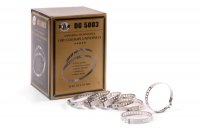 DG COLLIERS DE SERRAGE UNIVERSELS PRÉLAMINÉS PETIT MODÈLE DIAMÈTRE 20-45MM (100PC)