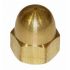 din 1587 cap nut brass m4 200pcs