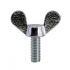 din 316 wing screw zinc plated m6x30 100pcs