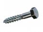 DIN 571 STEEL ZINC PLATED HEX WOOD SCREW M5X30 (20PCS) DIN 571 STEEL ZINC PLATED HEX WOOD SCREW M5X30 (20PCS)