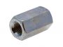 DIN 6334 [6] ZINC PLATED HEX CONNECTION NUT 3XD M10 (100PCS)