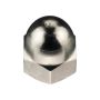 DOPMOER DIN1587 MESSING VERNIKKELD M10 (20ST)