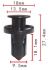 drive rivet oe 0155309241 57728ac090 155309241 10pcs