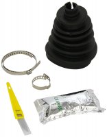 DRIVE SHAFT BOOT SPLIT +OE CLAMP + GREASE + ACCESSORIES (1PC)