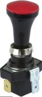 DRUK EN TREK SCHAKELAAR KORT, ROOD 12V 10A, 12V LAMP (1ST) DRUK EN TREK SCHAKELAAR KORT, ROOD 12V 10A, 12V LAMP (1ST)