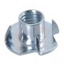 ÉCROU À GRIFFES POUR BOIS ÉLECTROZINGUÉ M12 (50PC)