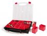empty compartment box red loose containers 4308025 1pc
