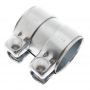 EXHAUST PIPE CONNECTOR 43/46,7X125MM (1PC) EXHAUST PIPE CONNECTOR 43/46,7X125MM (1PC)