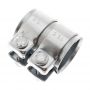 EXHAUST PIPE CONNECTOR 55/59,5X80MM (1PC) EXHAUST PIPE CONNECTOR 55/59,5X80MM (1PC)
